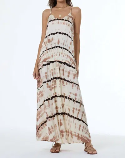 Young Fabulous & Broke Mi Amor Tank Top In Fawn Cuba Wash In Neutral