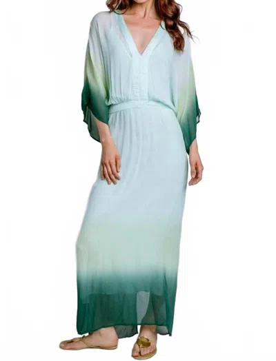 Young Fabulous & Broke Olina Dress In Aviator Blue In Multi