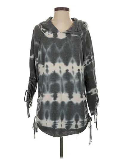 Pre-owned Young Fabulous & Broke Poncho In Gray