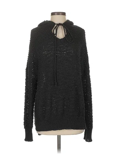 Pre-owned Young Fabulous & Broke Pullover Sweater In Black