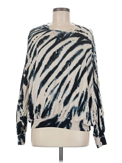 Pre-owned Young Fabulous & Broke Pullover Sweater In Silver
