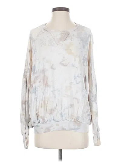 Pre-owned Young Fabulous & Broke Pullover Sweater In White
