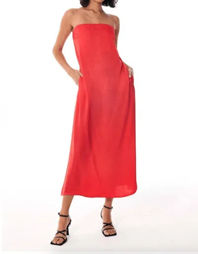 Young Fabulous & Broke Reign Dress In Strawberry In Red