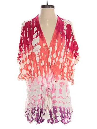 Pre-owned Young Fabulous & Broke Romper In Pink