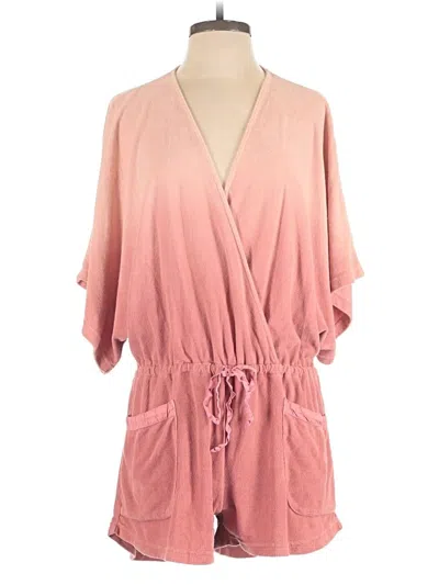 Pre-owned Young Fabulous & Broke Romper In Pink