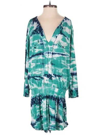 Pre-owned Young Fabulous & Broke Romper In Teal