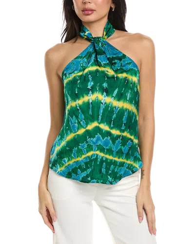 Young Fabulous & Broke Rory Halter Top In Green