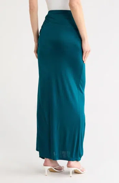 Young Fabulous & Broke Young, Fabulous & Broke Shira Maxi Skirt In Blue