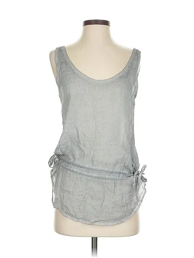 Pre-owned Young Fabulous & Broke Sleeveless Blouse In Gray