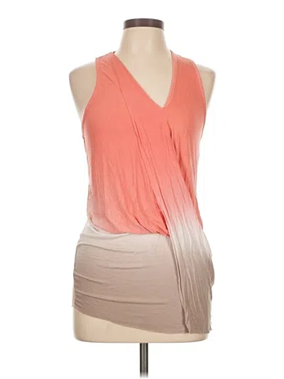 Pre-owned Young Fabulous & Broke Sleeveless Blouse In Orange