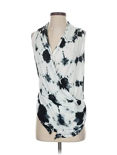 Pre-owned Young Fabulous & Broke Sleeveless Blouse In White