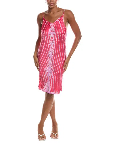 Young Fabulous & Broke Sweetie Mini Slip Dress In Multi