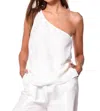 Young Fabulous & Broke Cove Top In Bone In Beige