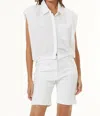 Young Fabulous & Broke Jules Top In Bone In White
