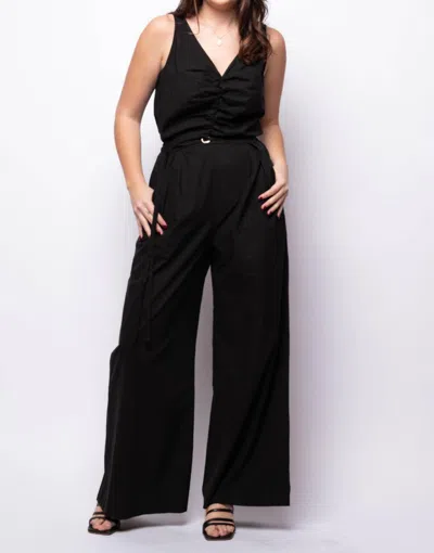 Young Fabulous & Broke Porter Jumpsuit In Black