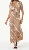 Young Fabulous & Broke Shilo Dress In Desert Wash Shitake In Beige