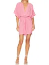 Young Fabulous & Broke Willa Wrap Dress In Flamenco In Multi