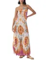 Young Fabulous & Broke Kiana Dress Mandarin Venus Wash
