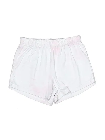 Pre-owned Young Hearts Kids' Athletic Shorts In White