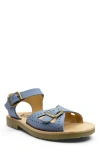 Young Soles Pearl Sandal In Blue