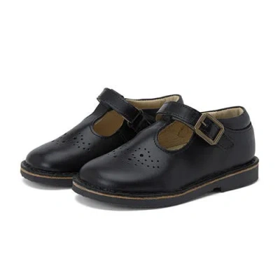 Young Soles Penny Kids T-bar Shoe In Black