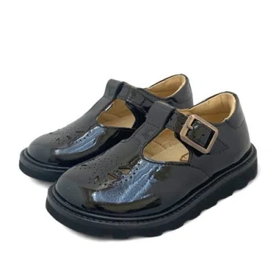 Young Soles Rosie Kids T-bar Shoe In Black