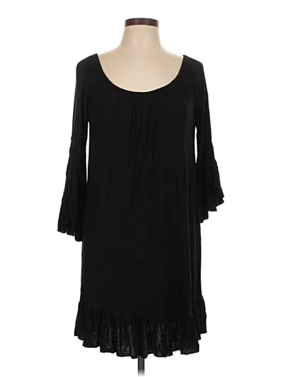 Pre-owned Young Threads Casual Dress In Black