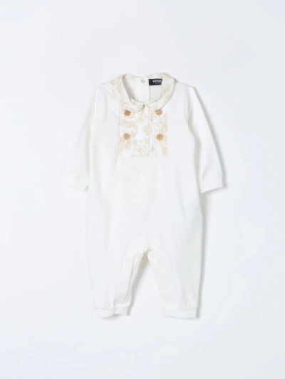 Young Versace Babies' 婴儿连体服  儿童 颜色 白色 In White