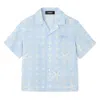 Young Versace Versace Kids Cotton Starfish Print Shirt (5-14 Years)
