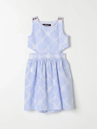 Young Versace Dress  Kids Colour Gnawed Blue