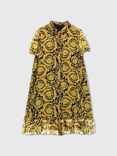 Young Versace Dress  Kids Color Yellow