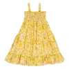 YOUNG VERSACE YOUNG VERSACE GIRLS ALLOVER BAROQUE PRINT DRESS