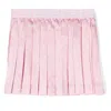Young Versace Girls Pleated Barocco Skirt In Pink