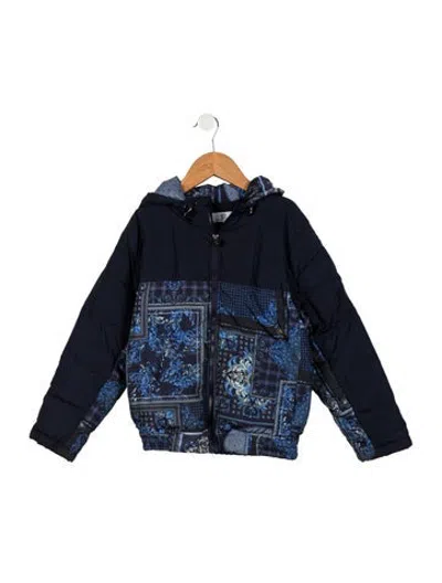 Pre-owned Young Versace Kids Boys' Jacket In Blue