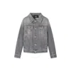 Young Versace Kids Pointed Collar Denim Jacket