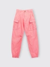 YOUNG VERSACE PANTS YOUNG VERSACE KIDS COLOR PINK,F32873010