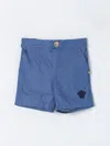 Young Versace Shorts Versace Kids Color Sky Blue In Sky Blue