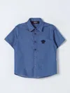 Young Versace Shirt  Kids Color Sky Blue In Sky Blue