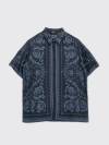 YOUNG VERSACE SHIRT YOUNG VERSACE KIDS COLOR BLUE,F13497009
