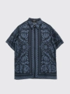 Young Versace Shirt  Kids In Blue