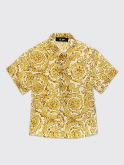 Young Versace Babies' 衬衫  儿童 颜色 黄色 In Yellow