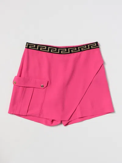 Young Versace Shorts  Kids Color Pink
