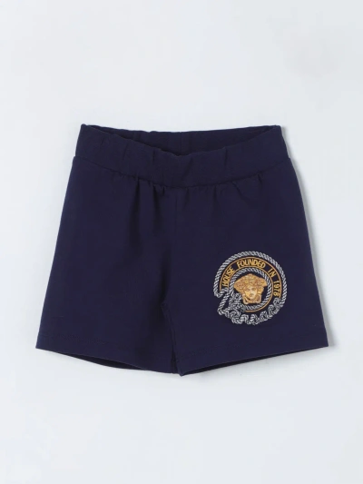 Young Versace Shorts  Kids Color Blue