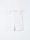 YOUNG VERSACE SHORTS YOUNG VERSACE KIDS COLOR WHITE,F46656001