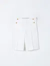 Young Versace Shorts Versace Kids Color White In White