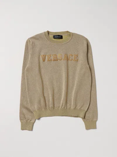 Young Versace Kids' Pullover  Kinder Farbe Gold