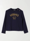 YOUNG VERSACE jumper YOUNG VERSACE KIDS colour BLUE,F40198009