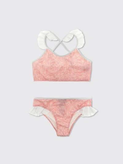 Young Versace Swimsuit  Kids Color Pink