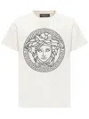 Young Versace T-shirt With Medusa In White