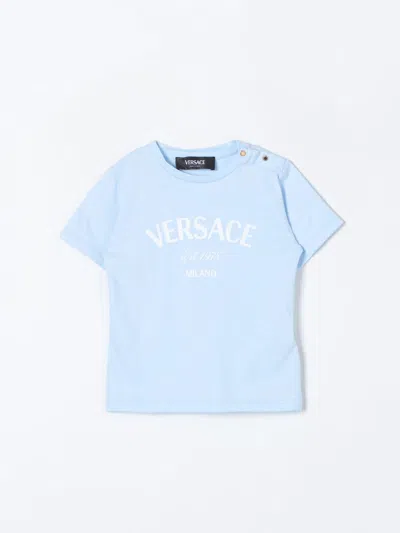 Young Versace Babies' T-shirt  Kids Color Blue
